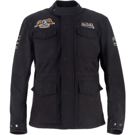 Blouson Helstons Von Dutch Warrior Noir