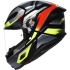Casque AGV K6 S MPLK Erazer Noir Rouge Jaune Fluo