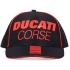 Casquette Pritelli Ducati Corse Noir Rouge