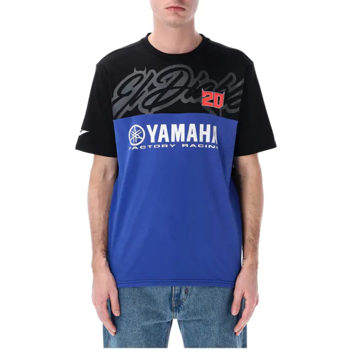 T-Shirt Pritelli Yamaha FQ20 El Diablo 2025 Noir Bleu