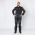 Veste IXS GTX 1.0 Court Noir Gris Moyen