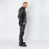 Pantalon IXS GTX 1.0 Court Noir Gris Moyen