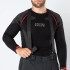 Pantalon IXS GTX 1.0 Court Noir Gris Moyen