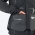 Veste IXS GTX 1.0 Court Noir Gris Moyen