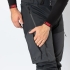 Pantalon IXS GTX 1.0 Court Noir Gris Moyen