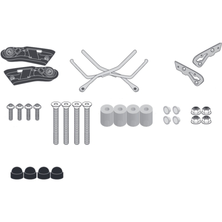 Support Sacoches Cavalières Givi TR2171 Remove-X Yamaha Tracer 9 /GT /GT+ (2025) - Support et kit fixation GIVI
