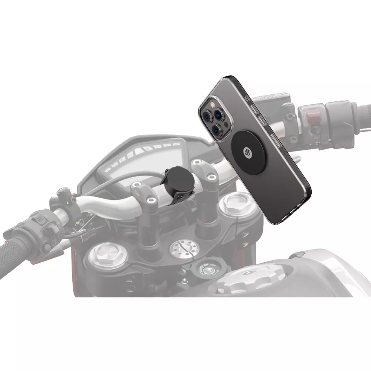 Support Smartphone Shapeheart Moto Magnétique Universel Pour Guidon