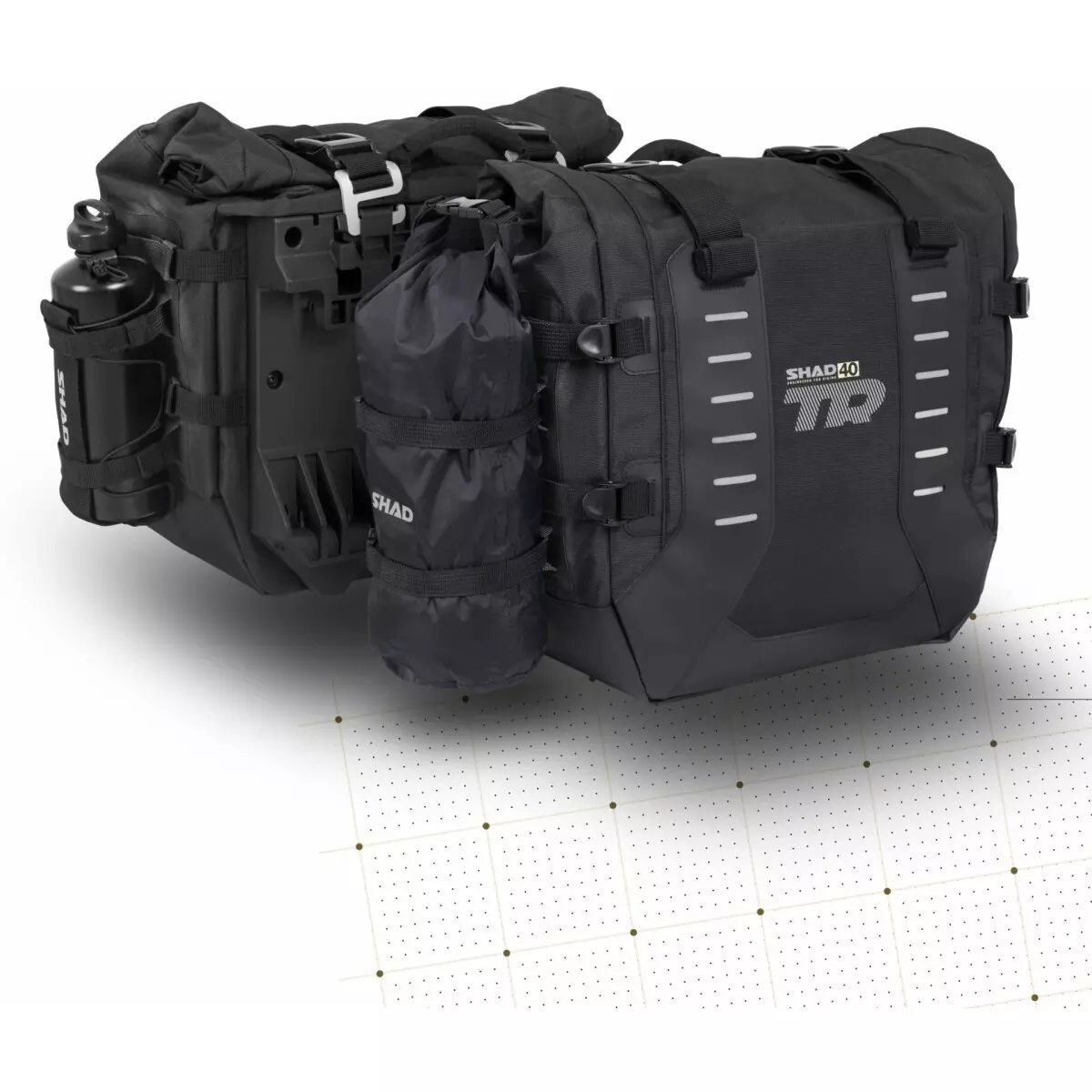 Sacoches Latérales Shad TR40 Terra Adventure 2x32L