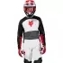 Maillot Cross Fox 180 Flow Blanc Rouge
