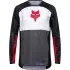 Maillot Cross Fox 180 Flow Blanc Rouge