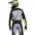 Maillot Cross Fox 180 Flow Noir Jaune