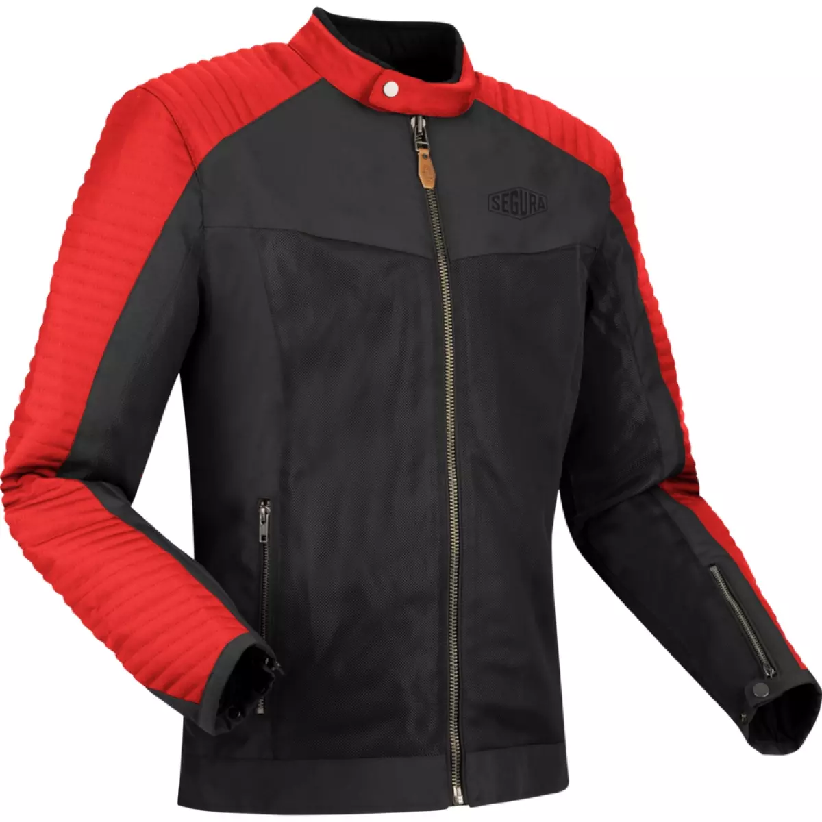 Blouson Segura Dikinson Noir Rouge