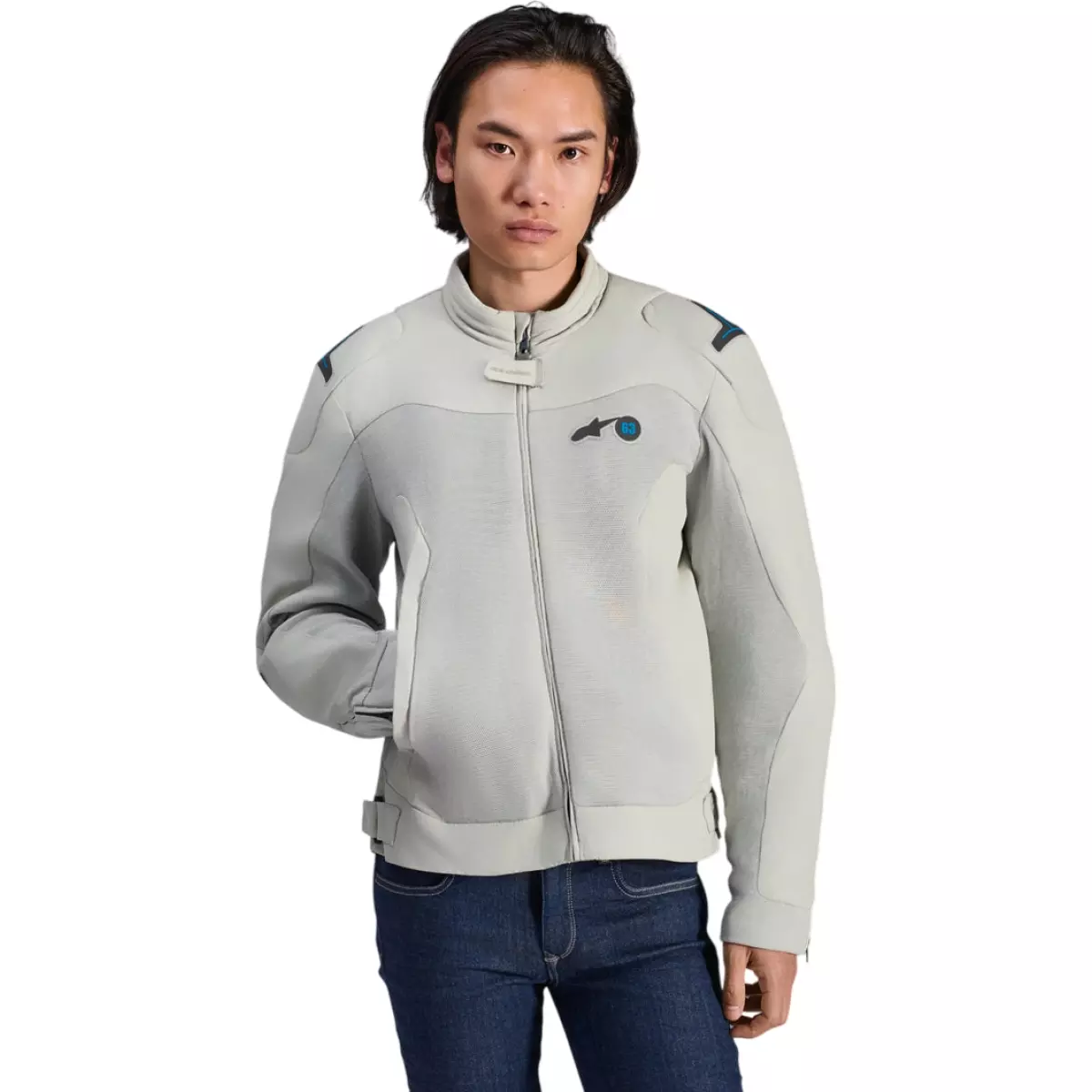 Blouson Alpinestars Circal-1 Air Metal Gris Methyl Bleu