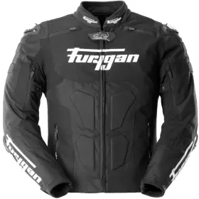 Blouson Furygan TX Raptor Noir Blanc