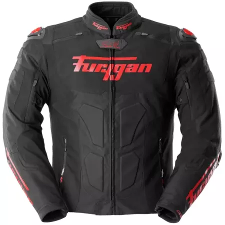 Blouson Furygan TX Raptor Noir Rouge