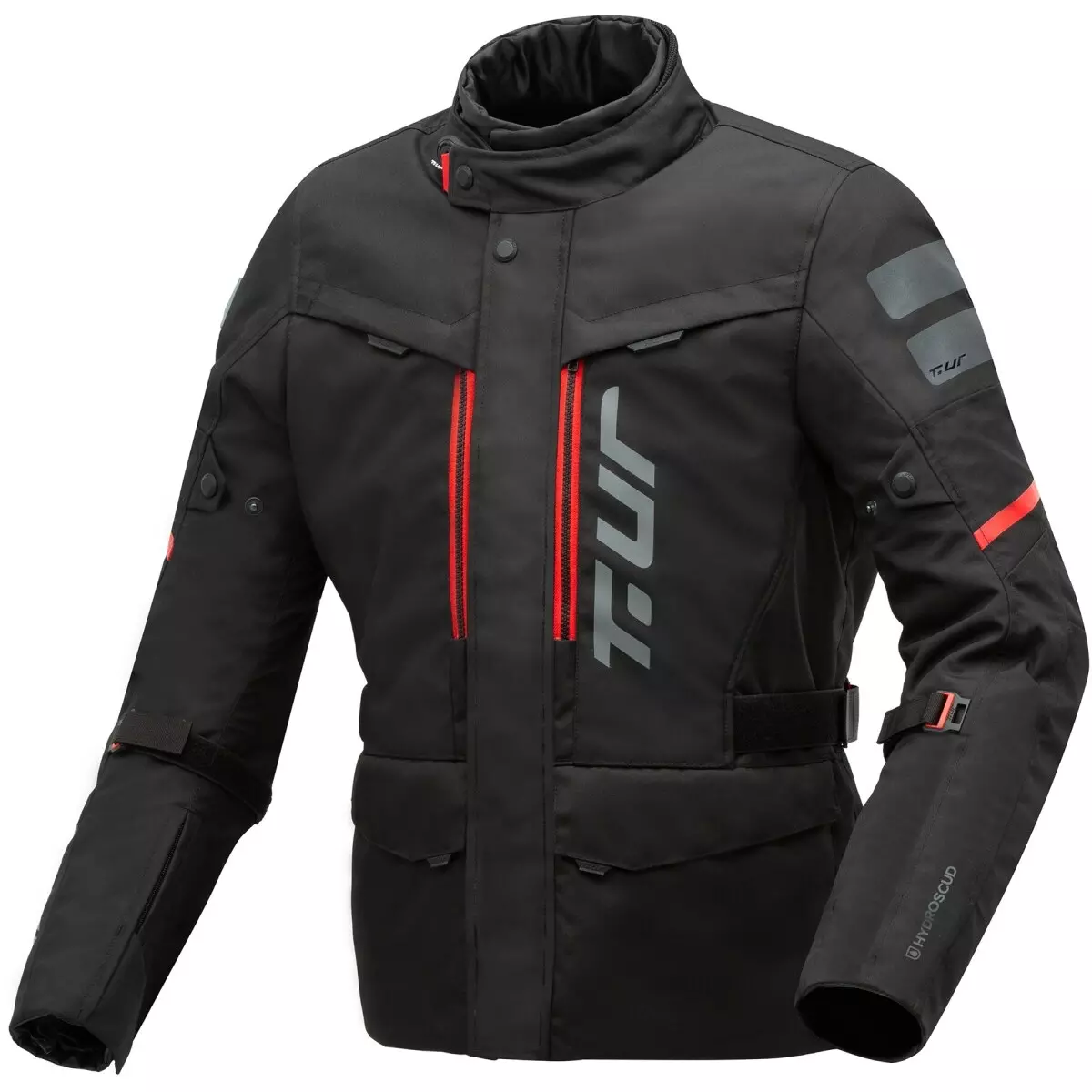 Veste T.UR Canyon Hydroscud® Noir Rouge