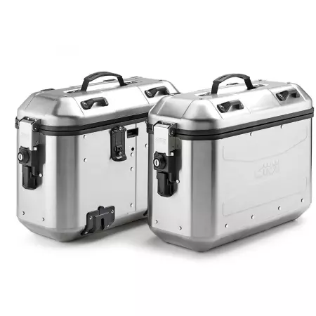 Paire De Valises Latérales Givi Trekker Dolomiti DLMK36 36L Aluminium