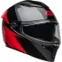 Casque Bell Lithium Shear Noir Gris Rouge Brillant