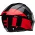 Casque Bell Lithium Shear Noir Gris Rouge Brillant