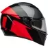 Casque Bell Lithium Shear Noir Gris Rouge Brillant