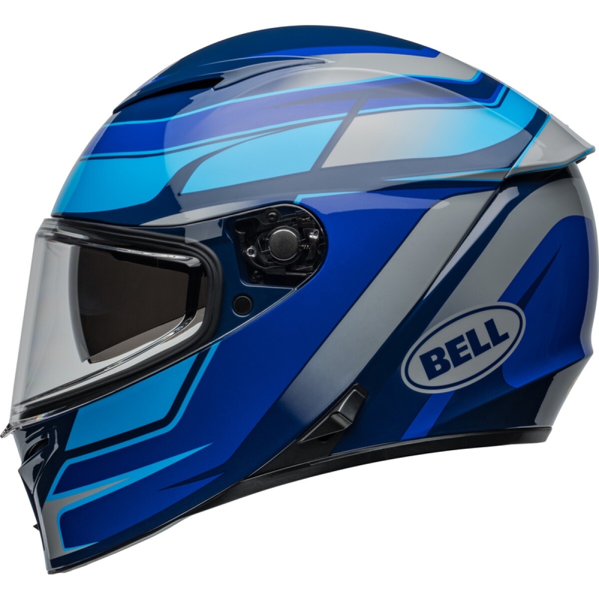 Casque Bell Lithium MIPS Podium Blues Bleu Brillant