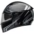 Casque Bell Lithium Jetstream Noir Argent Brillant