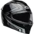 Casque Bell Lithium Jetstream Noir Argent Brillant