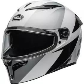 Casque Bell Lithium Shear Noir Argent Blanc Brillant