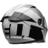 Casque Bell Lithium Shear Noir Argent Blanc Brillant