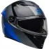 Casque Bell Lithium Shear Noir Gris Bleu Brillant
