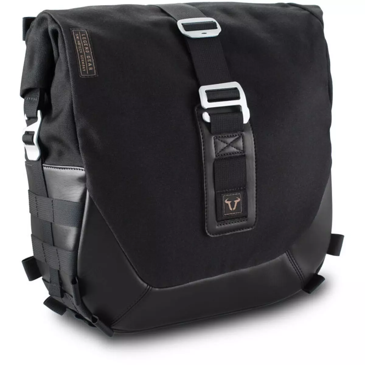 Sacoche Gauche + Support SW-Motech Legend Gear Black 13,5L Ducati Scrambler