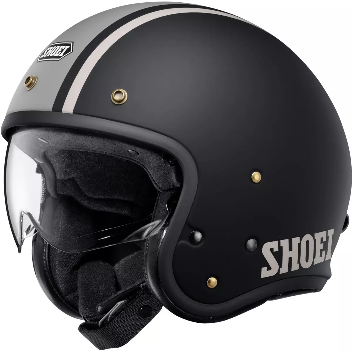 Casque Shoei J.O 2 Aventure TC-10 Noir Gris