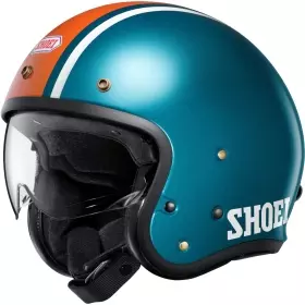 Casque Shoei J.O 2 Aventure TC-2 Bleu Orange