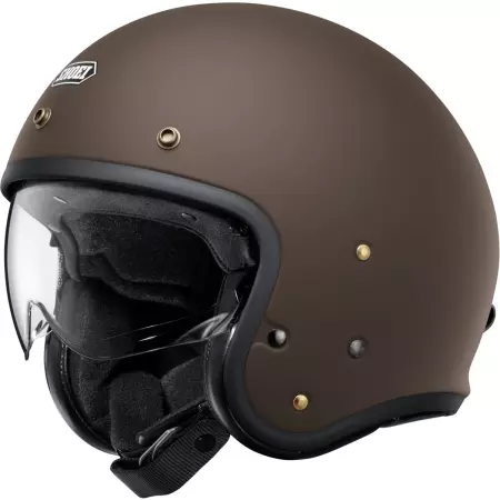 Casque Shoei J.O 2 Marron Mat
