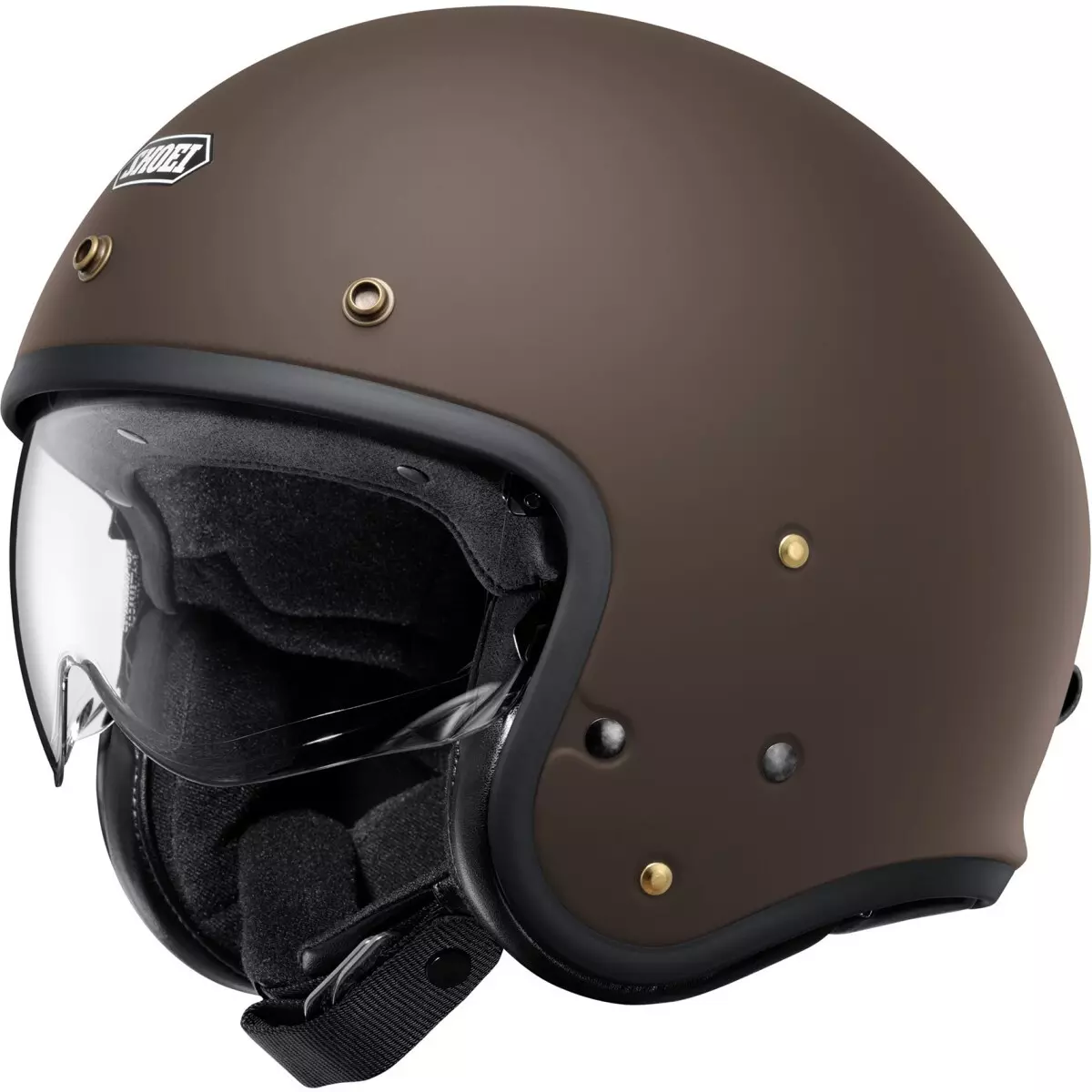 Casque Shoei J.O 2 Marron Mat