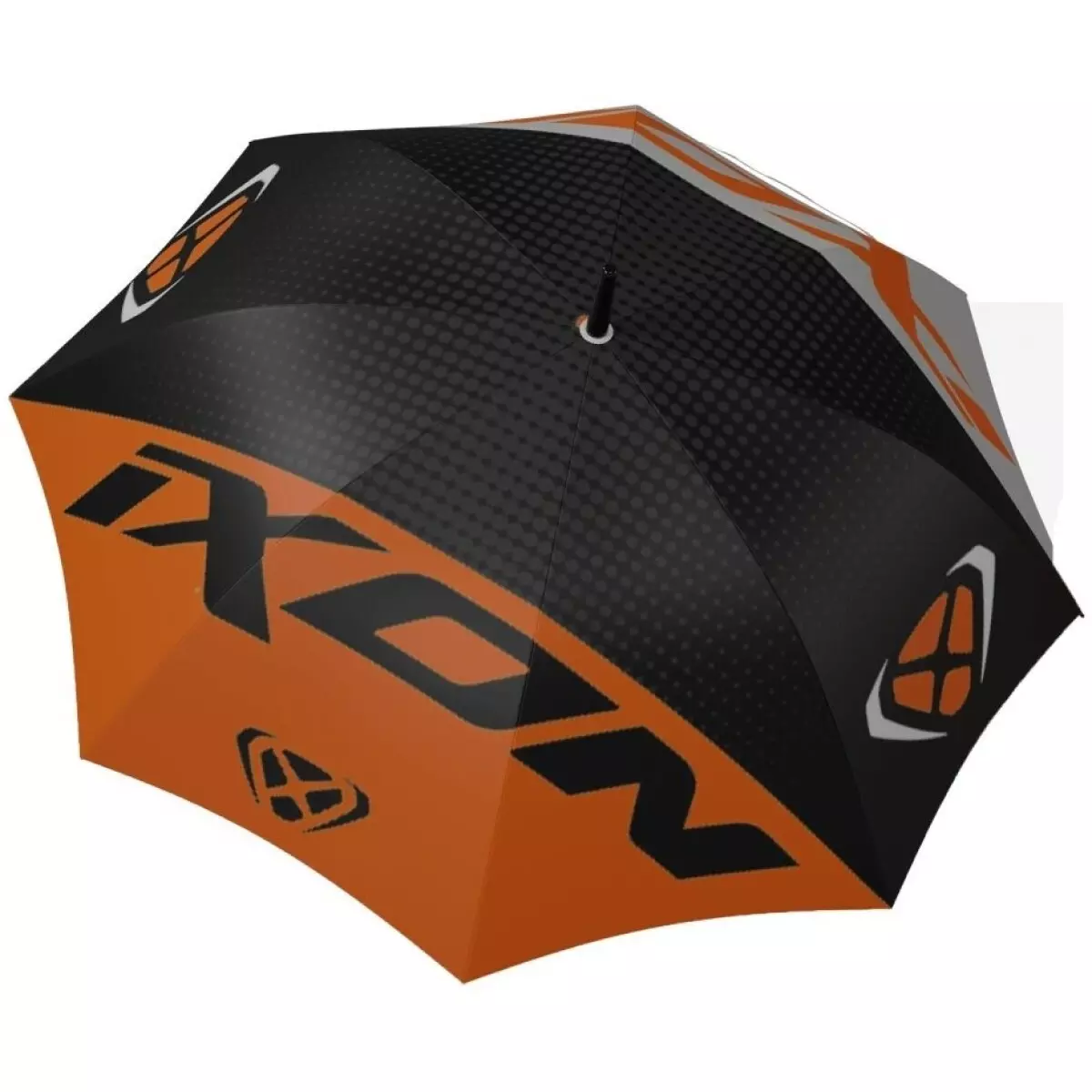 Parapluie Ixon Cloudy Noir Gris Orange