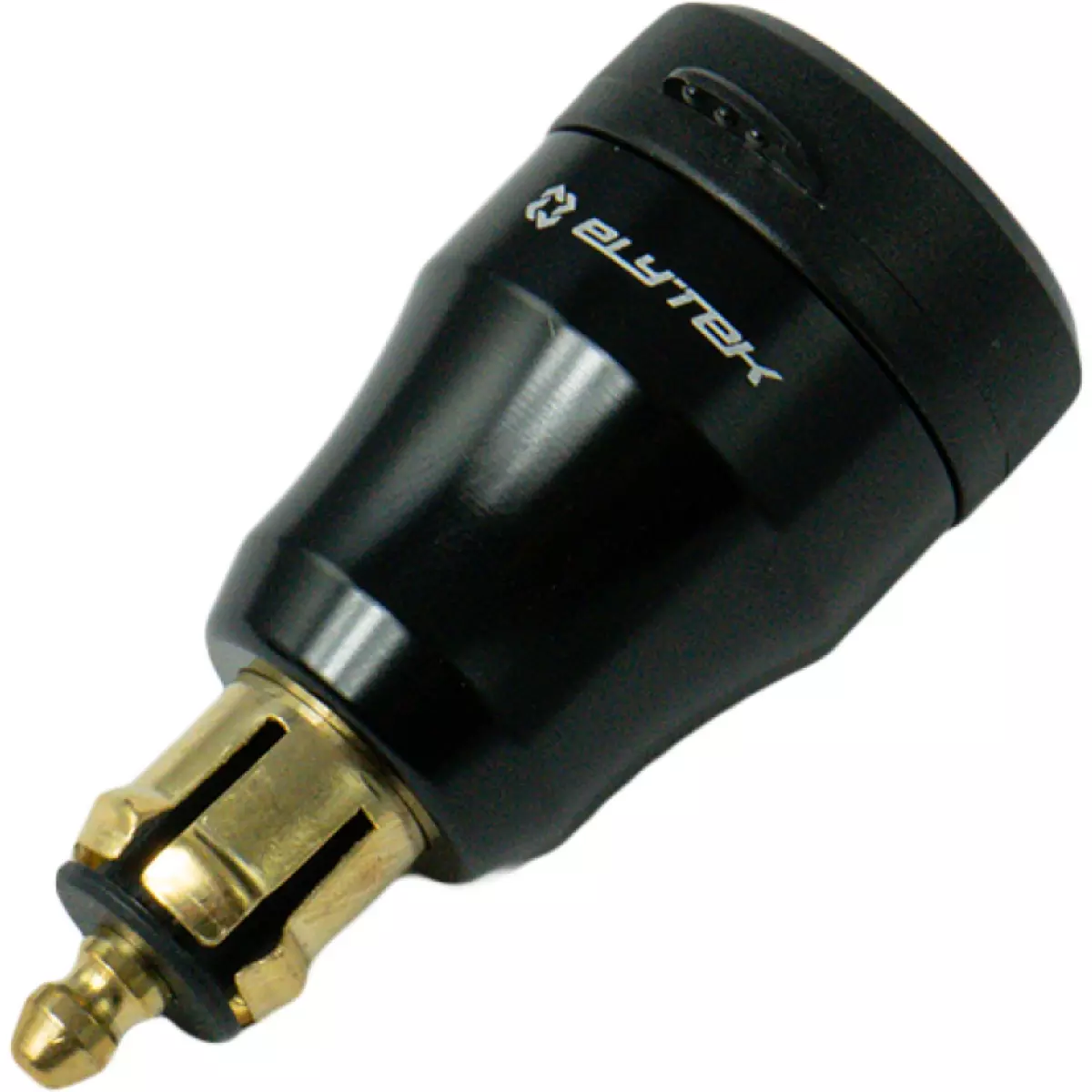 Adaptateur Moto Ely'Tek DIN Vers USB-A / USB-C