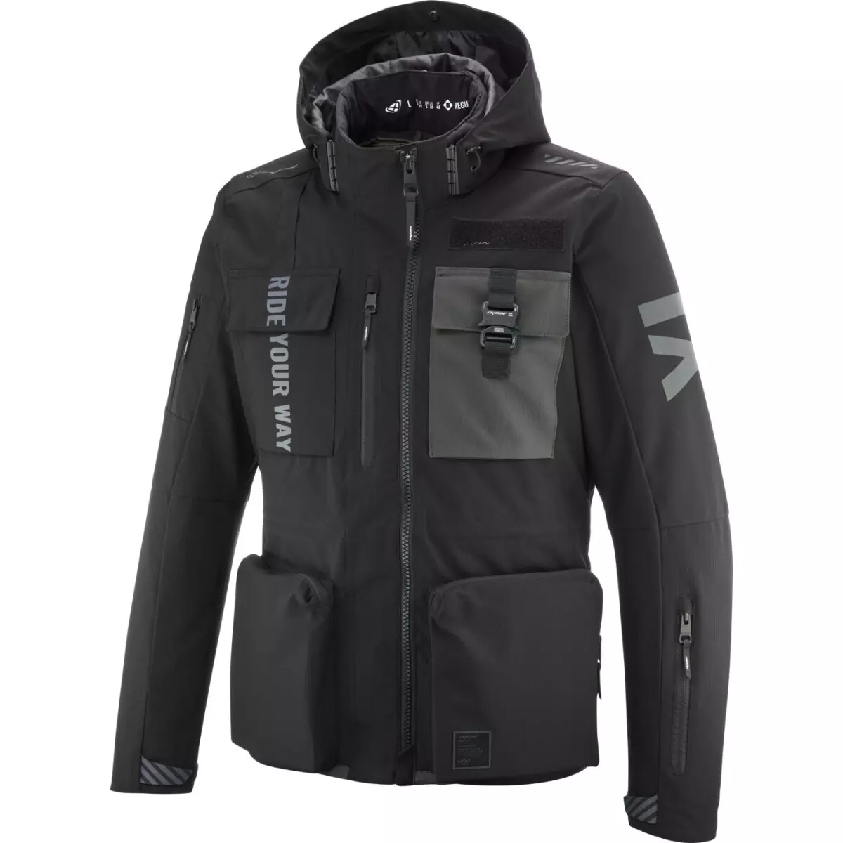 Veste Ixon Darkrise Noir Anthracite