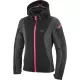 Blouson Femme Ixon Lady Burning Anthracite Noir Rose