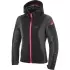 Blouson Femme Ixon Lady Burning Anthracite Noir Rose