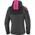 Blouson Femme Ixon Lady Burning Anthracite Noir Rose