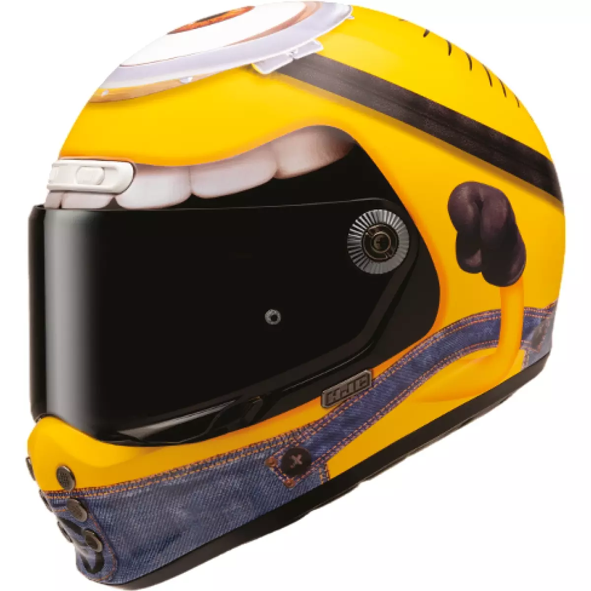 Casque HJC V10 Stuart Minions Jaune Brillant