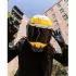 Casque HJC V10 Stuart Minions Jaune Brillant