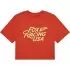 T-shirt Femme Fox Usa Baby Orange