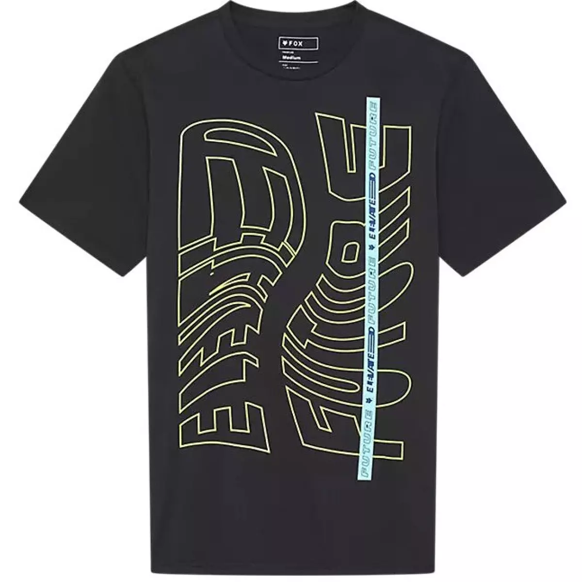 T-Shirt Fox Elevated Noir