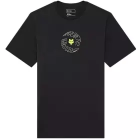 T-Shirt Fox Spiral Noir