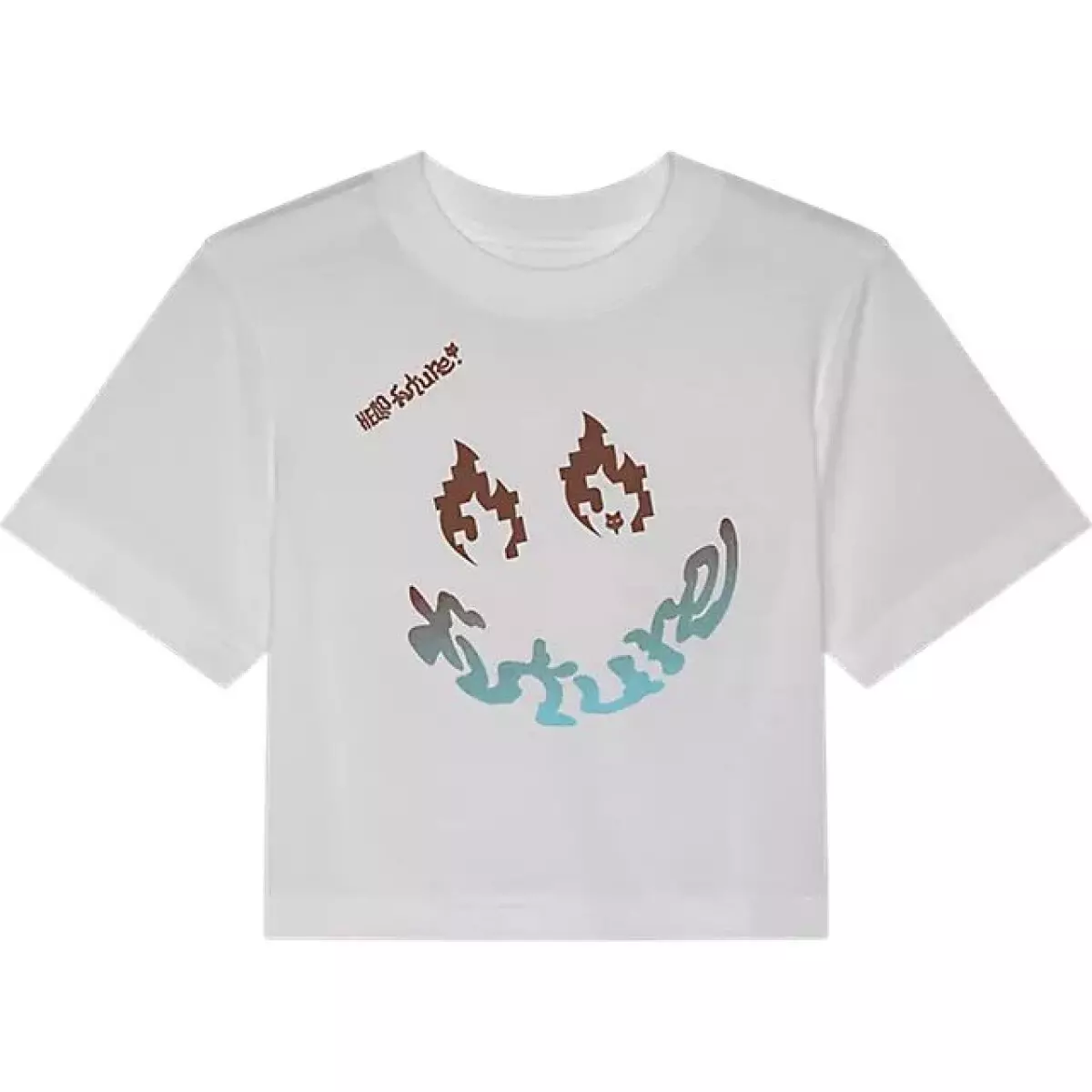 T-Shirt Femme Hello Baby Blanc