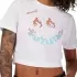 T-Shirt Femme Hello Baby Blanc