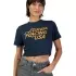 T-shirt Femme Fox Usa Baby Midnight Bleu