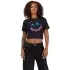 T-Shirt Femme Fox Hello Baby Noir